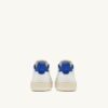 MEDALIST LOW SNEAKERS IN WHITE AND PALACE BLUE LEATHER WITH LETTERING MEDALIST LOW SNEAKERS IN WHITE AND PALACE BLUE LEATHER WITH LETTERING