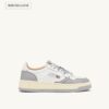 MEDALIST LOW SNEAKERS IN WHITE AND VAPOR LEATHER MEDALIST LOW SNEAKERS IN WHITE AND VAPOR LEATHER