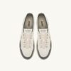 MEDALIST LOW SNEAKERS IN WHITE LEATHER AND MOREL SUEDE MEDALIST LOW SNEAKERS IN WHITE LEATHER AND MOREL SUEDE