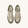 MEDALIST LOW SNEAKERS SUPER VINTAGE IN WHITE AND SILVER LEATHER AND LIZARD SUEDE MEDALIST LOW SNEAKERS SUPER VINTAGE IN WHITE AND SILVER LEATHER AND LIZARD SUEDE