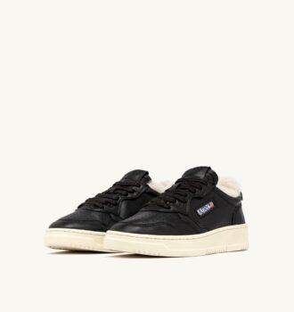 MEDALIST LOW SUPER SOFT SNEAKERS IN BLACK LEATHER MEDALIST LOW SUPER SOFT SNEAKERS IN BLACK LEATHER