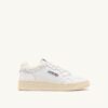 MEDALIST LOW SUPER SOFT SNEAKERS IN WHITE LEATHER