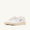 MEDALIST LOW SUPER SOFT SNEAKERS IN WHITE LEATHER