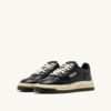 MEDALIST LOW SUPER VINTAGE ‘Autry x Maison MIHARA YASUHIRO General Scale.’ SNEAKERS IN BLACK LEATHER MEDALIST LOW SUPER VINTAGE ‘Autry x Maison MIHARA YASUHIRO General Scale.’ SNEAKERS IN BLACK LEATHER
