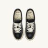MEDALIST LOW SUPER VINTAGE ‘Autry x Maison MIHARA YASUHIRO General Scale.’ SNEAKERS IN BLACK LEATHER MEDALIST LOW SUPER VINTAGE ‘Autry x Maison MIHARA YASUHIRO General Scale.’ SNEAKERS IN BLACK LEATHER
