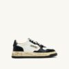 MEDALIST LOW SUPER VINTAGE ‘Autry x Maison MIHARA YASUHIRO General Scale.’ SNEAKERS IN WHITE AND BLACK LEATHER MEDALIST LOW SUPER VINTAGE ‘Autry x Maison MIHARA YASUHIRO General Scale.’ SNEAKERS IN WHITE AND BLACK LEATHER