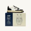 MEDALIST LOW SUPER VINTAGE ‘Autry x Maison MIHARA YASUHIRO General Scale.’ SNEAKERS IN WHITE AND BLACK LEATHER MEDALIST LOW SUPER VINTAGE ‘Autry x Maison MIHARA YASUHIRO General Scale.’ SNEAKERS IN WHITE AND BLACK LEATHER