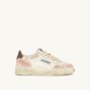 MEDALIST LOW SUPER VINTAGE SNEAKERS IN NUDE AND SEPIA LEATHER SUEDE MEDALIST LOW SUPER VINTAGE SNEAKERS IN NUDE AND SEPIA LEATHER SUEDE