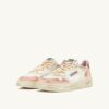 MEDALIST LOW SUPER VINTAGE SNEAKERS IN NUDE AND SEPIA LEATHER SUEDE MEDALIST LOW SUPER VINTAGE SNEAKERS IN NUDE AND SEPIA LEATHER SUEDE