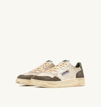 MEDALIST LOW SUPER VINTAGE SNEAKERS IN SAND LEATHER SUEDE