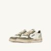 MEDALIST LOW SUPER VINTAGE SNEAKERS IN WHISPER WHITE GREEN AND SILVER MEDALIST LOW SUPER VINTAGE SNEAKERS IN WHISPER WHITE GREEN AND SILVER
