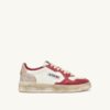 MEDALIST LOW SUPER VINTAGE SNEAKERS IN WHITE ROSE AND COPPER