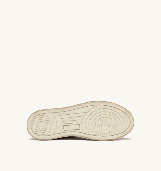 MEDALIST LOW SUPER VINTAGE SNEAKERS IN WHITE ROSE AND COPPER