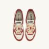 MEDALIST LOW SUPER VINTAGE SNEAKERS IN WHITE ROSE AND COPPER