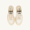 MEDALIST LOW SUPER VINTAGE SNEAKERS IN WHITE SCRUBBED LEATHER MEDALIST LOW SUPER VINTAGE SNEAKERS IN WHITE SCRUBBED LEATHER