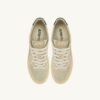 MEDALIST LOW TRICOLOR SNEAKERS IN BEIGE ECRU AND SPACE BLUE SUEDE MEDALIST LOW TRICOLOR SNEAKERS IN BEIGE ECRU AND SPACE BLUE SUEDE