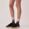 MEDALIST MULE SNEAKERS IN BLACK NAPA LEATHER MEDALIST MULE SNEAKERS IN BLACK NAPA LEATHER