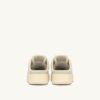 MEDALIST MULE SNEAKERS IN WINTER WHITE NAPA LEATHER MEDALIST MULE SNEAKERS IN WINTER WHITE NAPA LEATHER