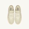 MEDALIST MULE SNEAKERS IN WINTER WHITE NAPA LEATHER MEDALIST MULE SNEAKERS IN WINTER WHITE NAPA LEATHER