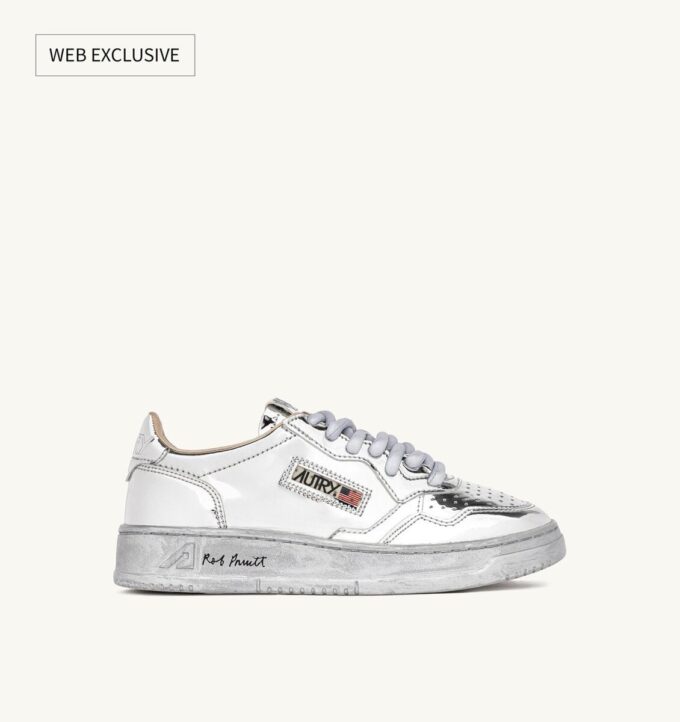 MEN’S ‘ROB PRUITT’ MIRROR-FINISH MEDALIST LOW SNEAKERS