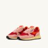 REELWIND LOW SNEAKERS IN BLOSSOM AND MOLTEN LAVA SUEDE AND MESH