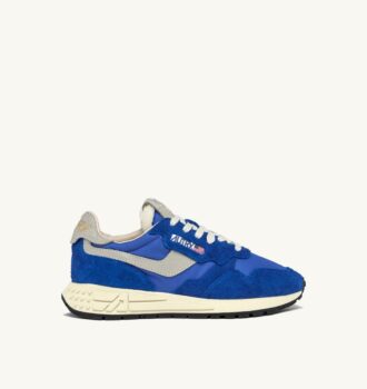 REELWIND LOW SNEAKERS IN BLUE NYLON AND SUEDE