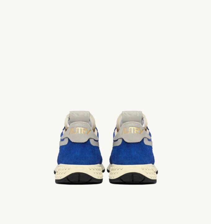 REELWIND LOW SNEAKERS IN BLUE NYLON AND SUEDE REELWIND LOW SNEAKERS IN BLUE NYLON AND SUEDE