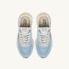 REELWIND LOW SNEAKERS IN CELESTIAL BLUE NYLON AND SUEDE