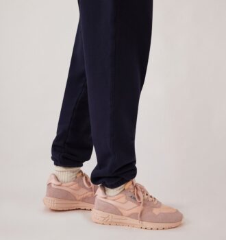 REELWIND LOW SNEAKERS IN CREOLE PINK NYLON AND SUEDE