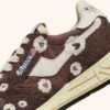 REELWIND LOW SNEAKERS IN EBONY AND WHITE EMBROIDERY REELWIND LOW SNEAKERS IN EBONY AND WHITE EMBROIDERY