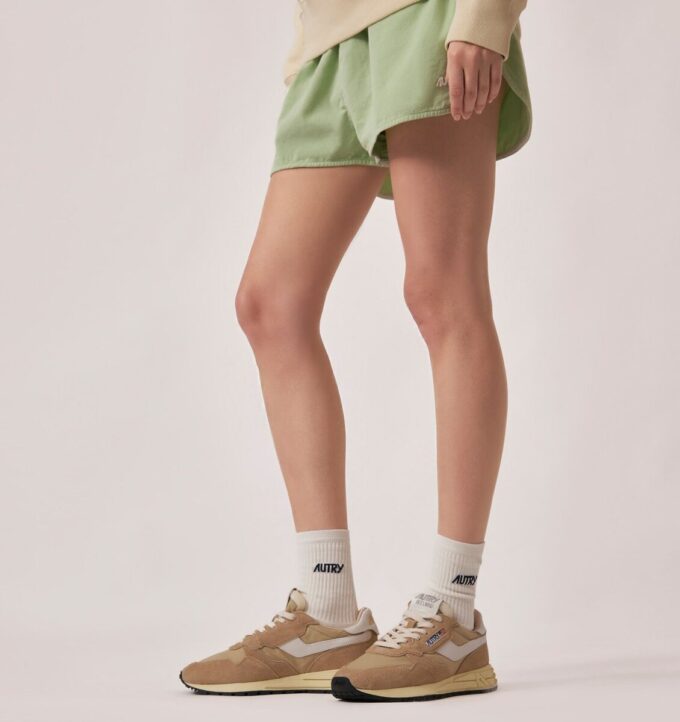 REELWIND LOW SNEAKERS IN FILLER NYLON AND SUEDE