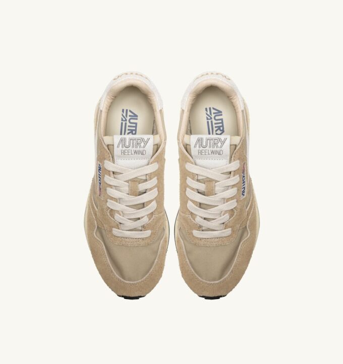 REELWIND LOW SNEAKERS IN FILLER NYLON AND SUEDE