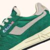 REELWIND LOW SNEAKERS IN GREEN NYLON AND SUEDE REELWIND LOW SNEAKERS IN GREEN NYLON AND SUEDE