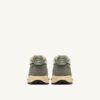 REELWIND LOW SNEAKERS IN HUNTER AND PELICAN NYLON SUEDE AND LEATHER