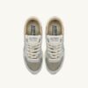 REELWIND LOW SNEAKERS IN IRIS GRAY AND MARSHMALLOW NYLON AND SUEDE REELWIND LOW SNEAKERS IN IRIS GRAY AND MARSHMALLOW NYLON AND SUEDE