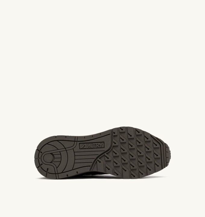 REELWIND LOW SNEAKERS IN MOREL NYLON AND SUEDE