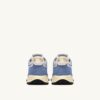 REELWIND LOW SNEAKERS IN NYLON AND SUEDE DELLA ROBBIA BLUE AND WHITE