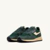 REELWIND LOW SNEAKERS IN NYLON SUEDE AND LEATHER COLOR BOTTLE GREEN AND RUTABAGA