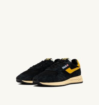 REELWIND LOW SNEAKERS IN NYLON SUEDE AND LEATHER COLOR YELLOW AND BLACK REELWIND LOW SNEAKERS IN NYLON SUEDE AND LEATHER COLOR YELLOW AND BLACK