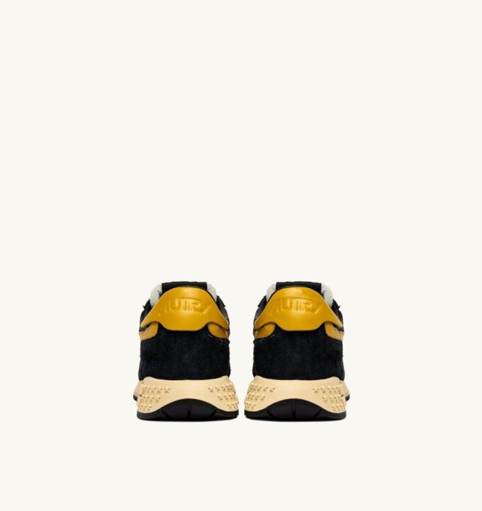 REELWIND LOW SNEAKERS IN NYLON SUEDE AND LEATHER COLOR YELLOW AND BLACK REELWIND LOW SNEAKERS IN NYLON SUEDE AND LEATHER COLOR YELLOW AND BLACK