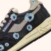 REELWIND LOW SNEAKERS IN PHAN AND CELESTIAL BLUE EMBROIDERY