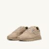REELWIND LOW SNEAKERS IN SAFARI NYLON AND SUEDE