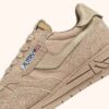REELWIND LOW SNEAKERS IN SAFARI NYLON AND SUEDE