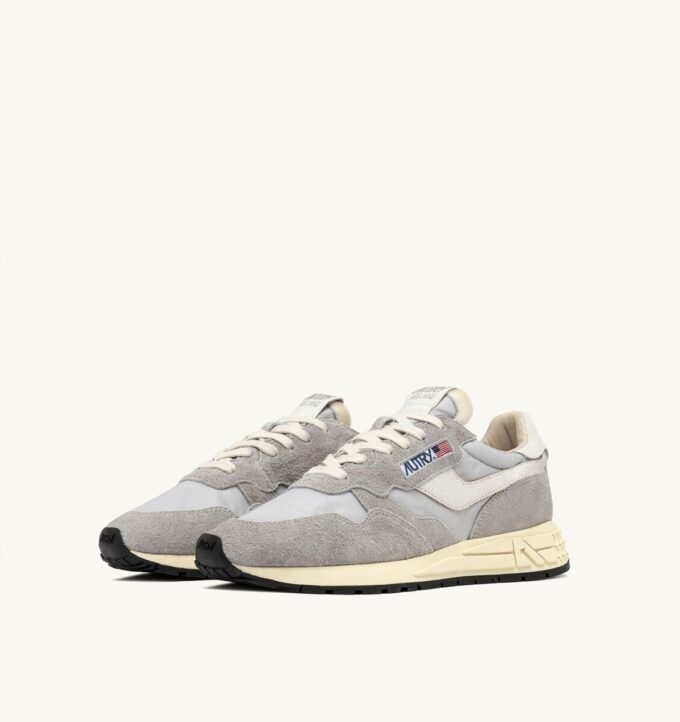 REELWIND LOW SNEAKERS IN VAPOR NYLON AND SUEDE REELWIND LOW SNEAKERS IN VAPOR NYLON AND SUEDE