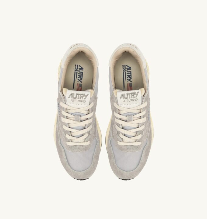 REELWIND LOW SNEAKERS IN VAPOR NYLON AND SUEDE REELWIND LOW SNEAKERS IN VAPOR NYLON AND SUEDE