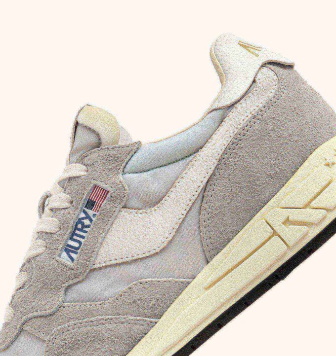 REELWIND LOW SNEAKERS IN VAPOR NYLON AND SUEDE REELWIND LOW SNEAKERS IN VAPOR NYLON AND SUEDE