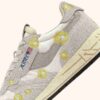 REELWIND LOW SNEAKERS IN WHITE AND BUTTERCUP EMBROIDERY