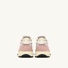 REELWIND LOW SNEAKERS IN WHITE AND POWDER PINK NYLON AND SUEDE REELWIND LOW SNEAKERS IN WHITE AND POWDER PINK NYLON AND SUEDE