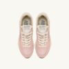 REELWIND LOW SNEAKERS IN WHITE AND POWDER PINK NYLON AND SUEDE REELWIND LOW SNEAKERS IN WHITE AND POWDER PINK NYLON AND SUEDE