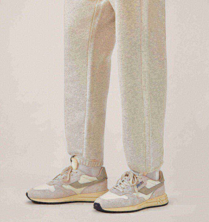 REELWIND LOW SNEAKERS IN WHITE NYLON AND SUEDE